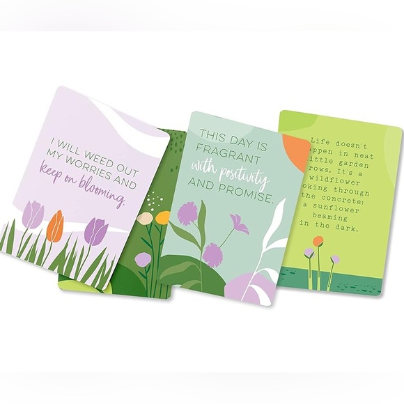 Garden Bliss: 48 Mindful Affirmation Cards for Daily Meditation - Picture 2 of 10